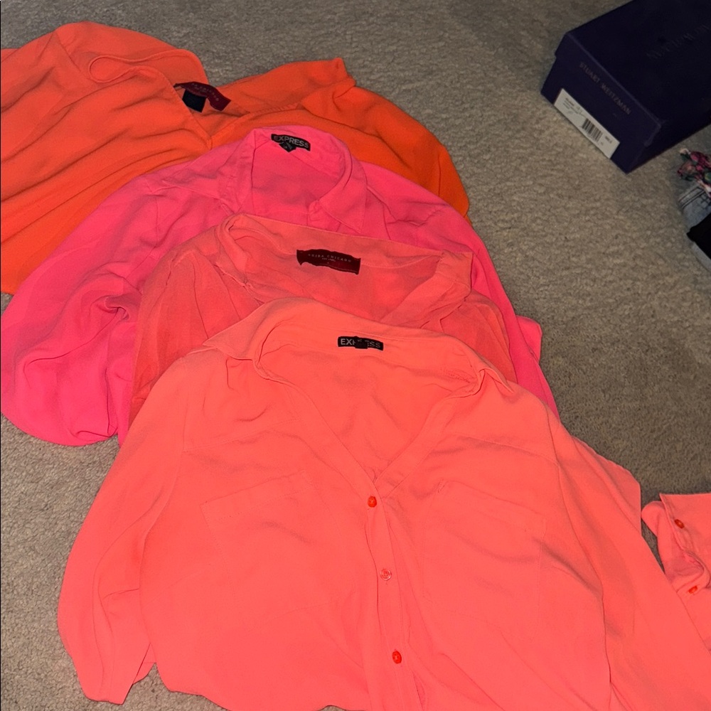 Bundle of Express Bright Akira shirts!